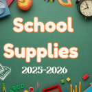 School Supplies Lists for September 2025!